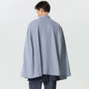 Poncho Cape Trench Homme