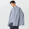 Poncho Cape Trench Homme
