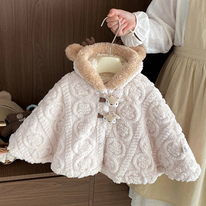 Poncho Chaud bébé - Beige / 0-3 ans