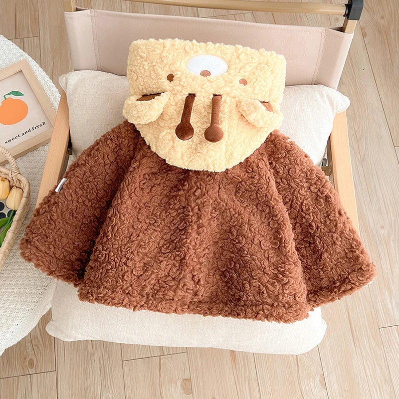 Poncho Enfant Girafe - 0-3 ans