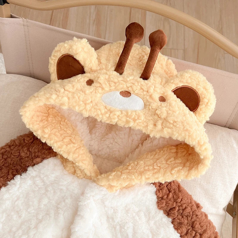 Poncho Enfant Girafe - 0-3 ans