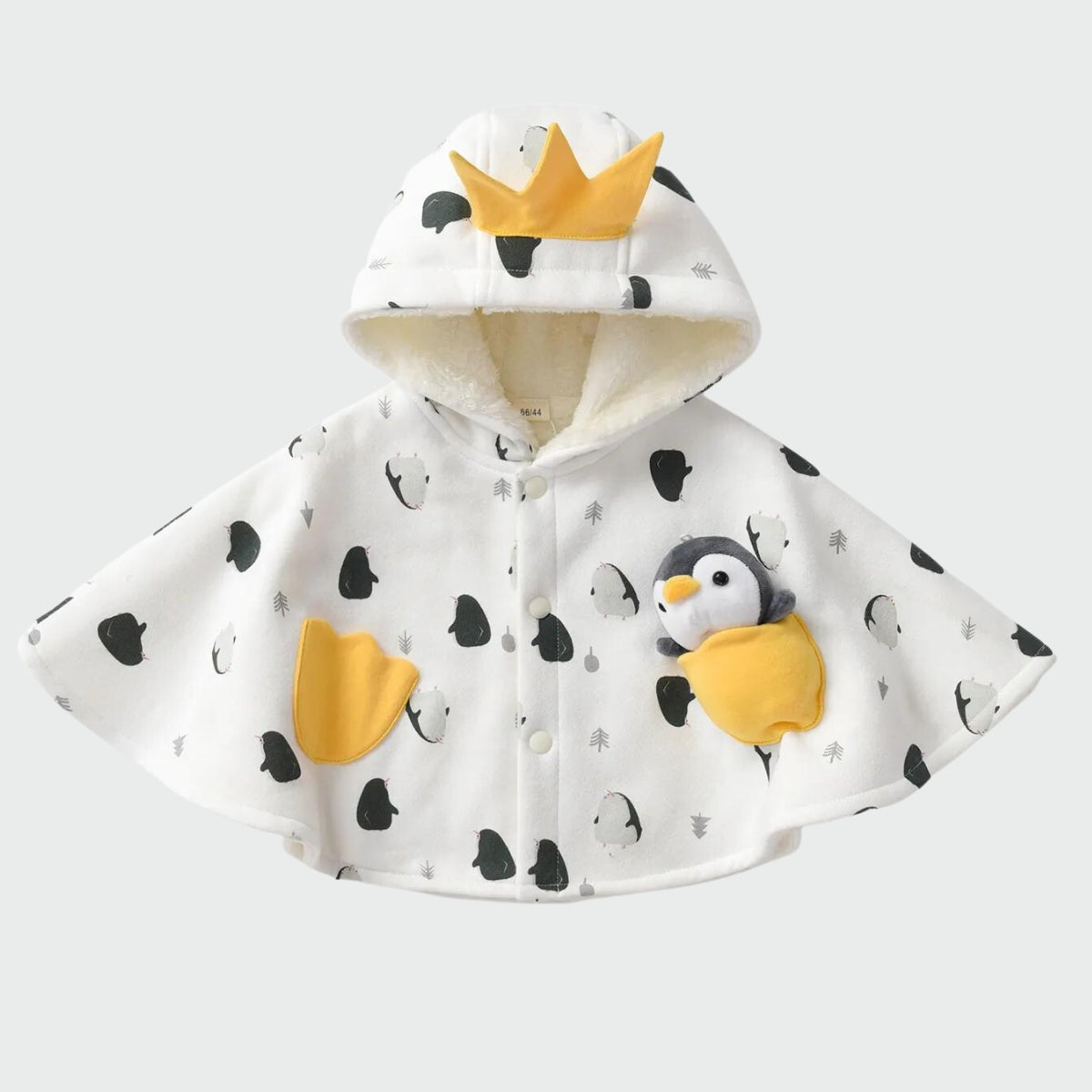 Poncho Enfant Pingouin - pingouin / 9-12 mois