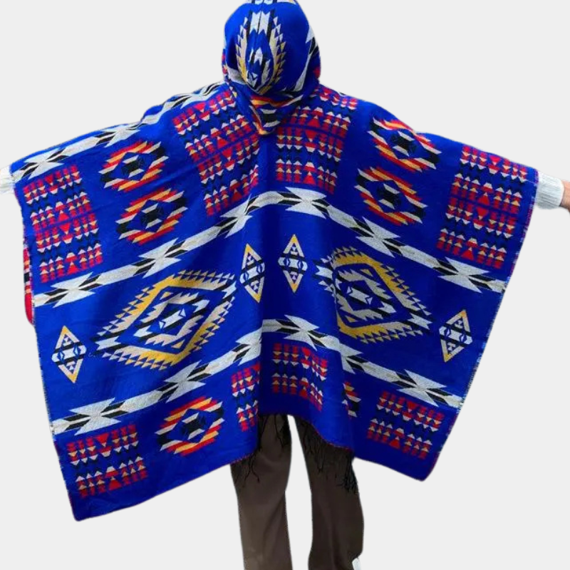 Poncho Ethnique Homme