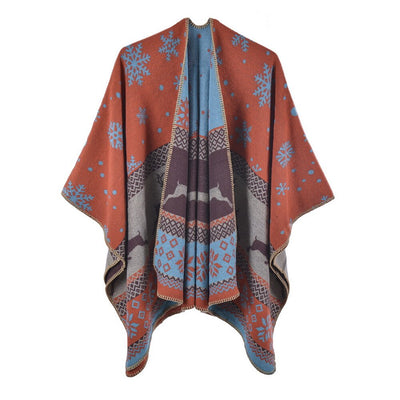 Poncho femme Cerf - 1 / Unique