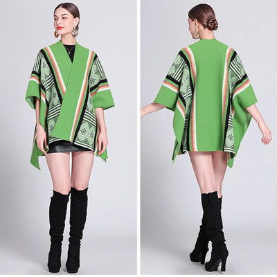 Poncho Femme Coloré