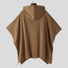 Poncho Homme Capuche