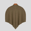 Poncho Homme Col Roulé