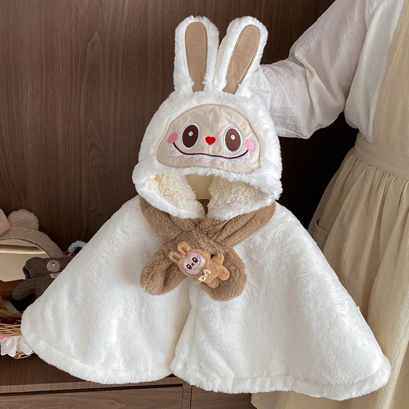 Poncho Moumoute Bébé - lapin / 0-3 ans