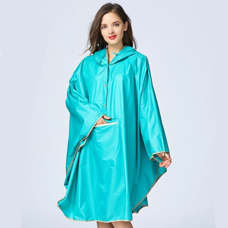 Poncho Pluie Bleu Clair - Bleu Clair