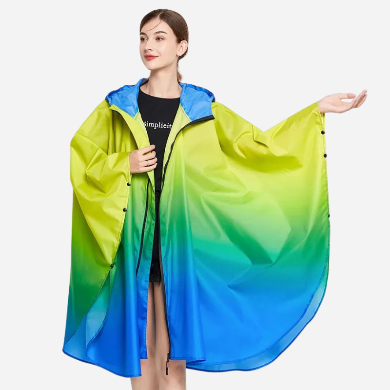 Poncho Pluie Tricolore - 3