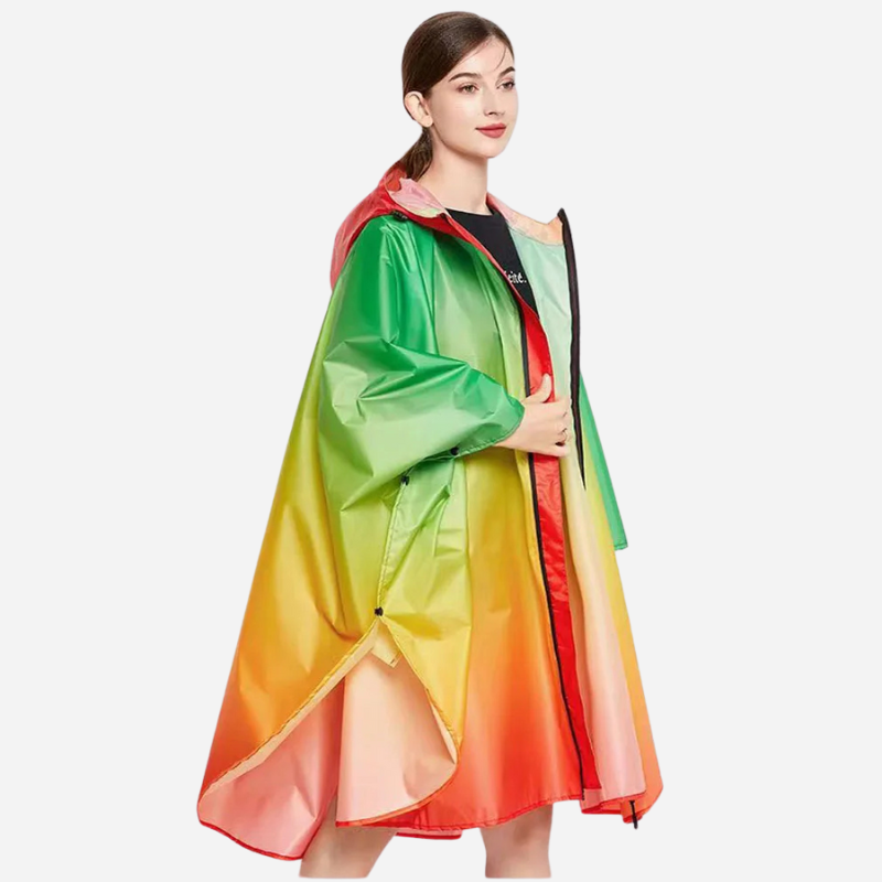 Poncho Pluie Tricolore - 6