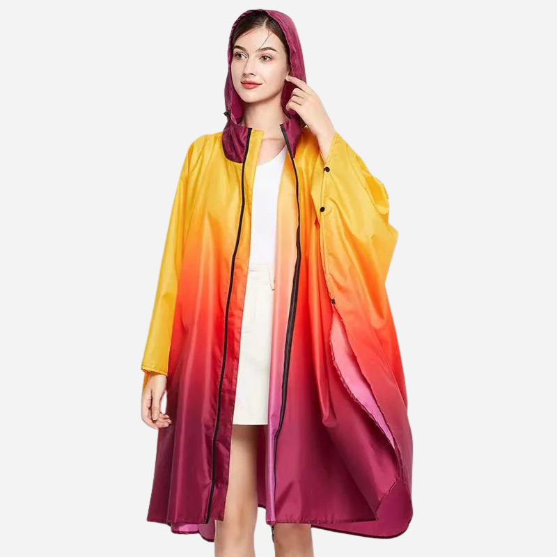 Poncho Pluie Tricolore - 9