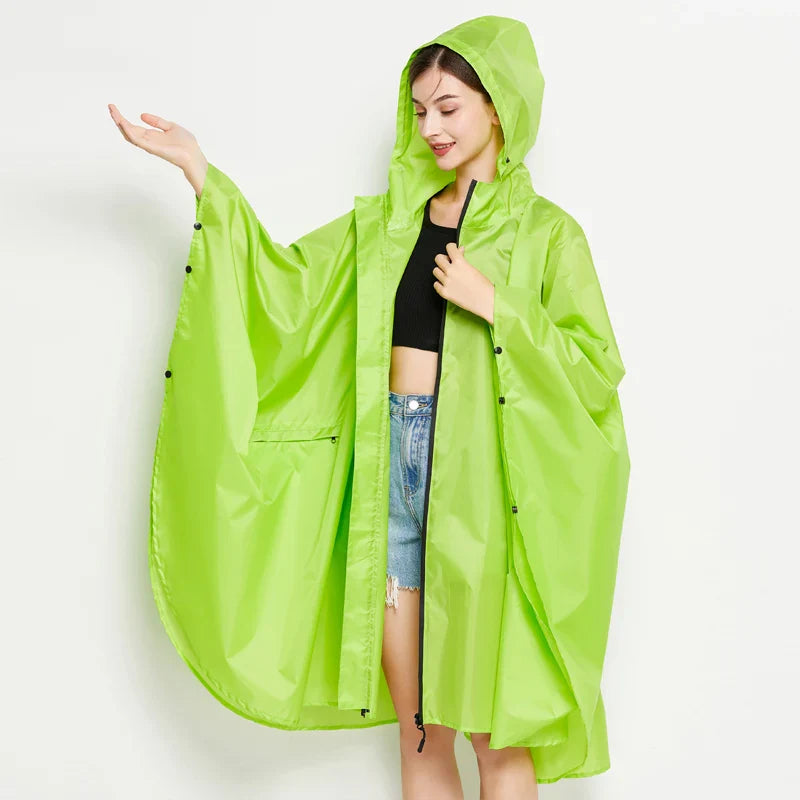 Poncho Pluie Vert - vert clair