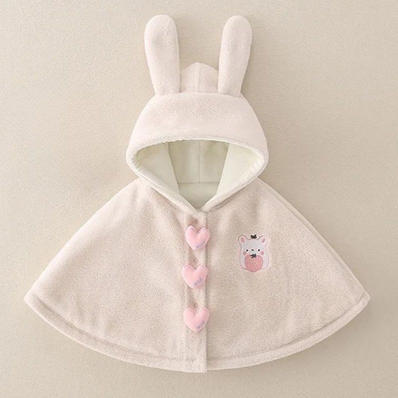 Poncho Polaire Fille 9 mois