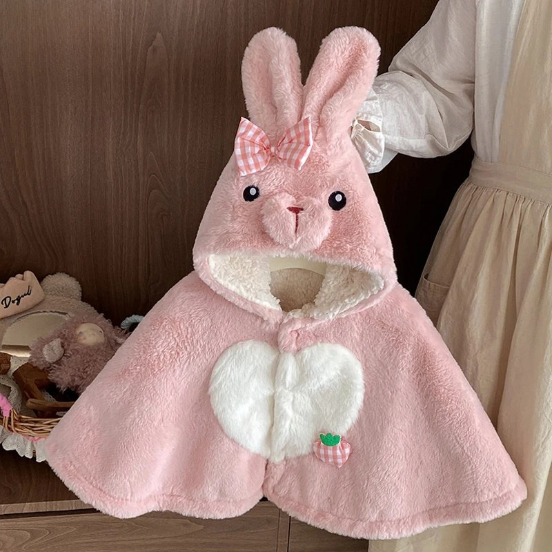 Poncho pour Bébé - Lapin / 0-3 ans