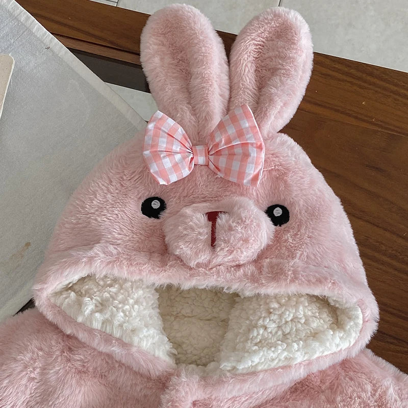 Poncho pour Bébé - Lapin / 0-3 ans