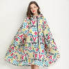 Cape de Pluie Femme K Way - multicolore