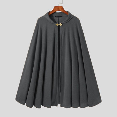 Cape Grise Homme Bouton Unique - 3XL