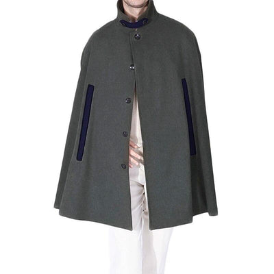 Cape Homme Gris Foncé