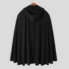 Cape Noire Capuche Homme