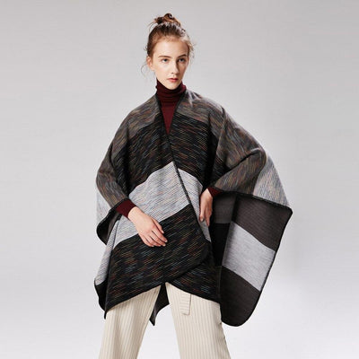 Cape Poncho Femme