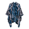 Gilet Poncho - bleu clair