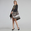 Poncho à Capuche Femme - Gris