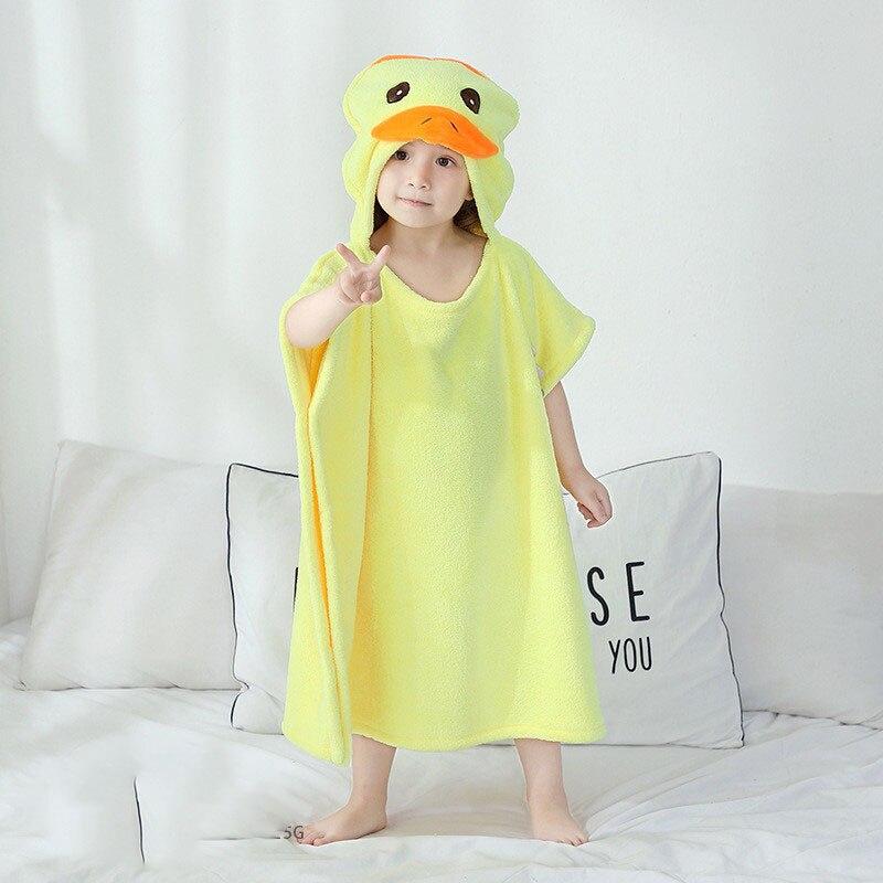 Poncho Bain Enfant Canard - canard