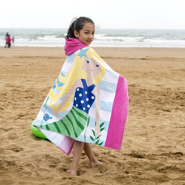 Poncho Bain Fille Blonde - Fille