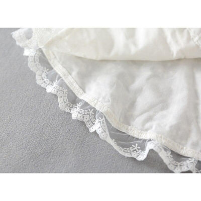 Poncho Blanc Bébé