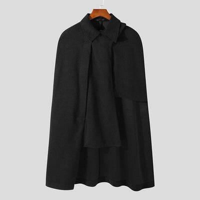 Poncho Cape Noir Homme - 3XL