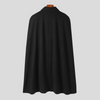 Poncho Cape Noir Homme