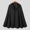 Poncho Cape Trench Homme - Noir / S