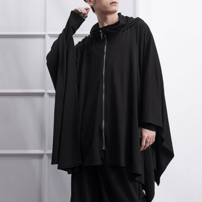 Poncho Court Homme