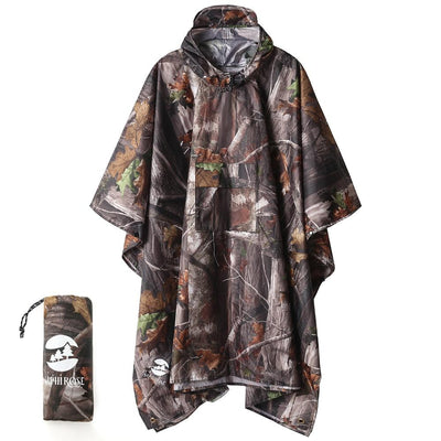 Poncho de Pluie Randonnée - Marron