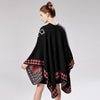 Poncho Femme Asymétrique
