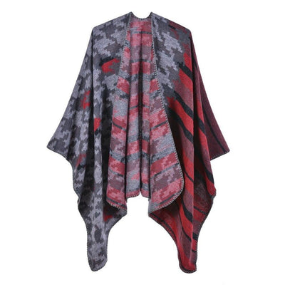 Poncho Femme Chaud - 5