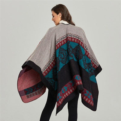 Poncho Femme Chic