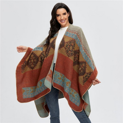 Poncho Femme Chic