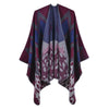 Poncho Femme Jaguar - bordeaux