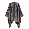 Poncho Femme Rayé - 4