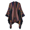 Poncho Femme Rayé - 6