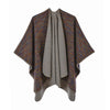 Poncho Femme Rayure Vintage - 2