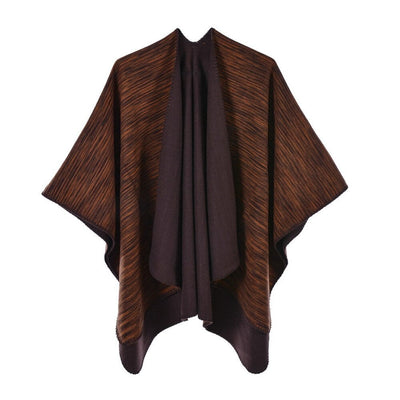 Poncho Femme Rayure Vintage - 6