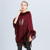 Poncho Fourrure Femme