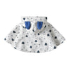 Poncho Garçon Blanc