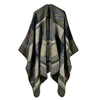 Poncho Hiver Femme - vert