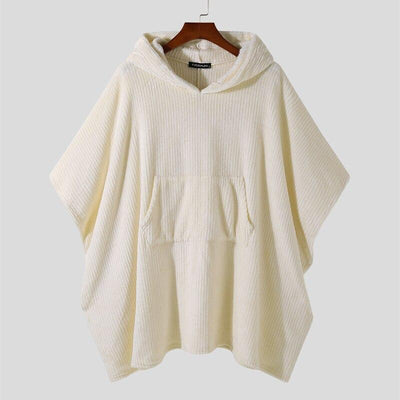 Poncho Homme Beige - Beige
