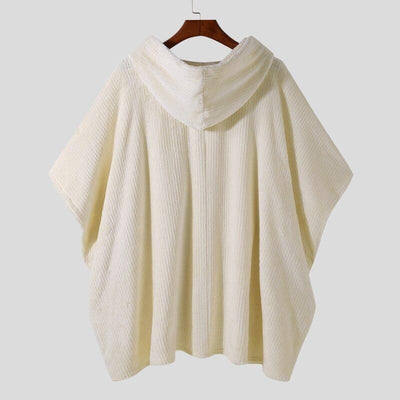 Poncho Homme Beige - Beige