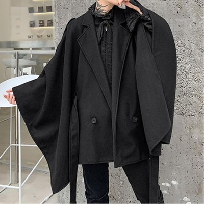 Poncho Homme Ceinture